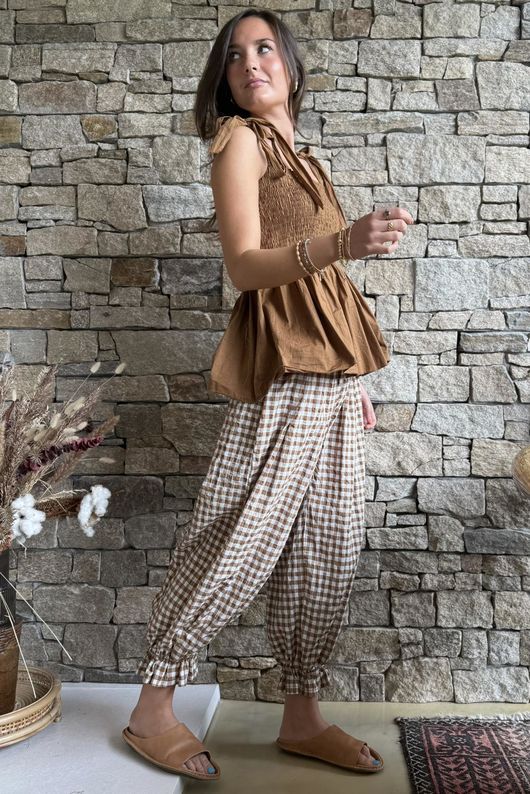 Paloma Bandeau Cami Hazelnut